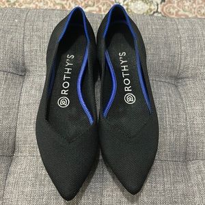 Rothy flats size 7 black